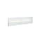 Azar Displays Acrylic Wall Nameplate Sign Holder w/ Adhesive Tape 11.5"wx2.5"h, PK10 122011 - alternate 1